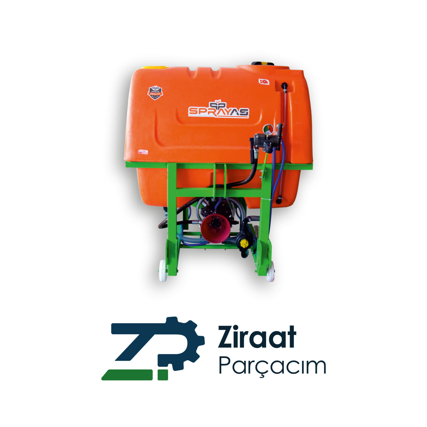 600 Lt Traktör Arkası Asılır Tip Bahçe Pülverizatörleri