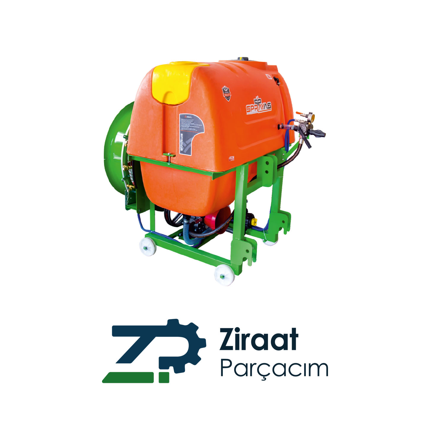 600 Lt Turbo Atomizer 75 CM FAN