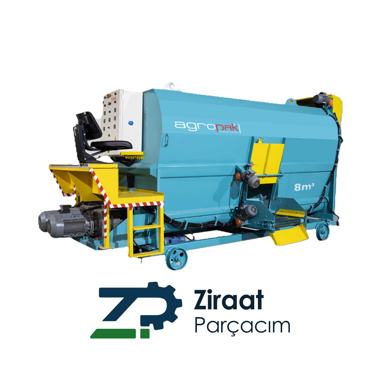 Agropak Raylı Yem Karma Makinesi