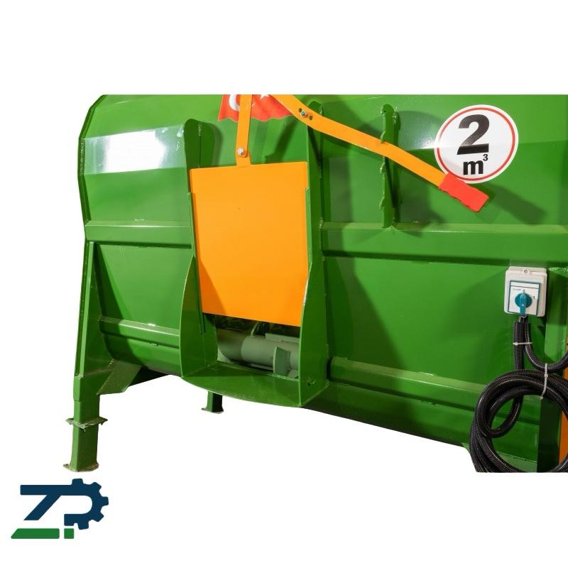 AGROPAK 2m³ YEM KARMA MAKİNESİ SABİT 220V