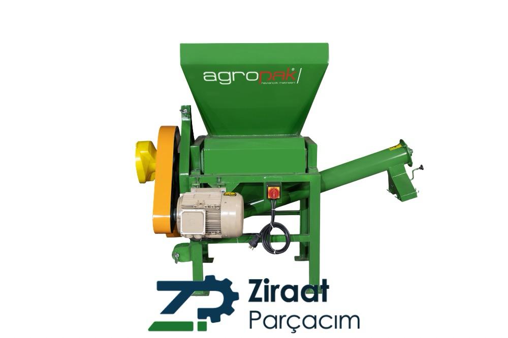 Agropak Yem Ezme Makinesi 60'lık Şaftlı + Elektrikli 